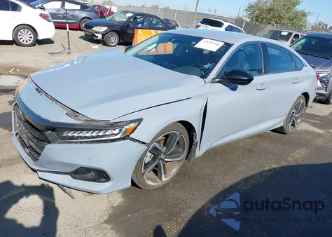2021 Honda Accord Sport Special Edition from USA, damaged, VIN 1HGCV1F48MA064836